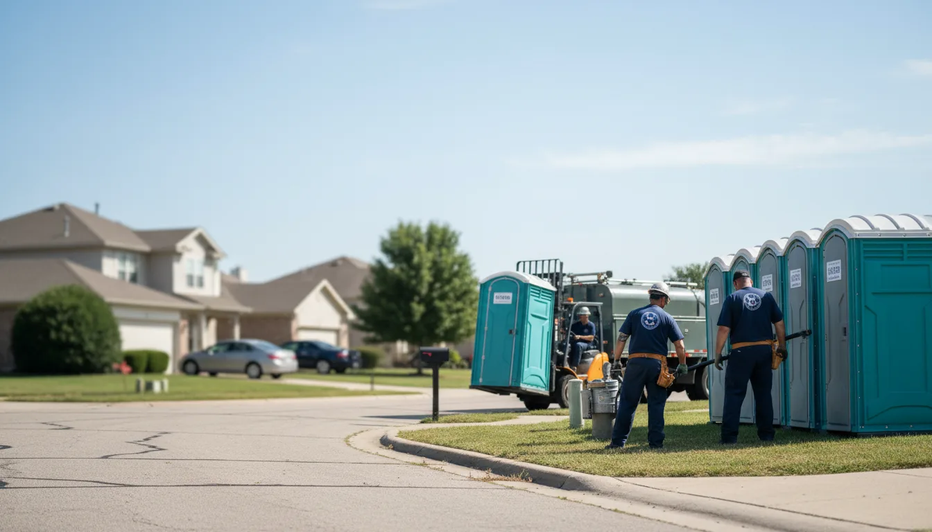 Porta Potty Rental in Goose Lake, IA near me